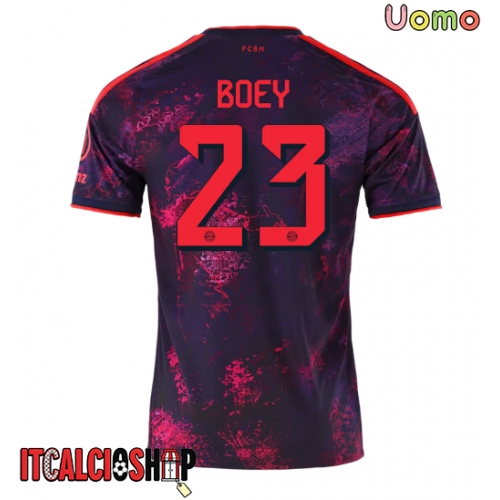 Bayern Munich Sacha Boey #23 Terza Maglia 2026-27 Manica Corta